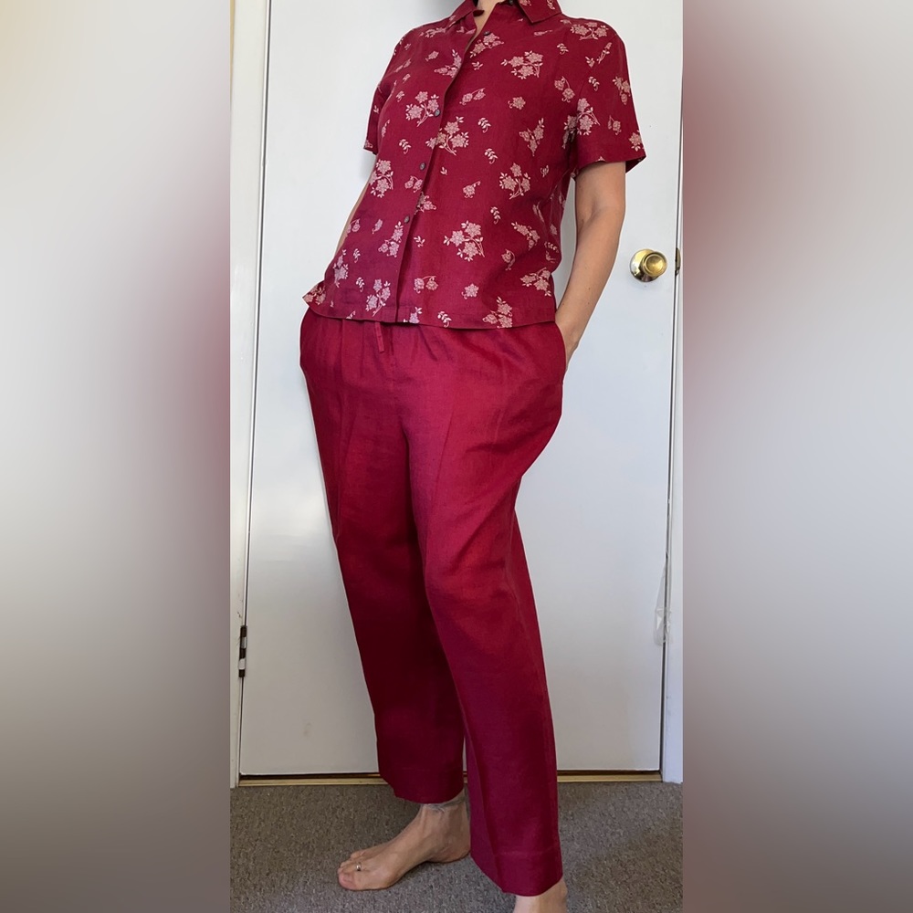 Classy 100% linen set